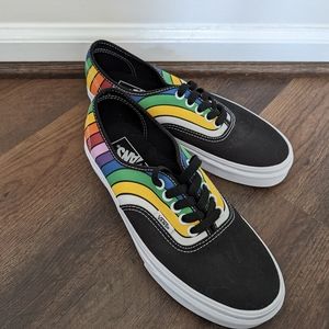 Vans Rainbow Refract Skateboard Shoes men's 6.5 women's 8.0